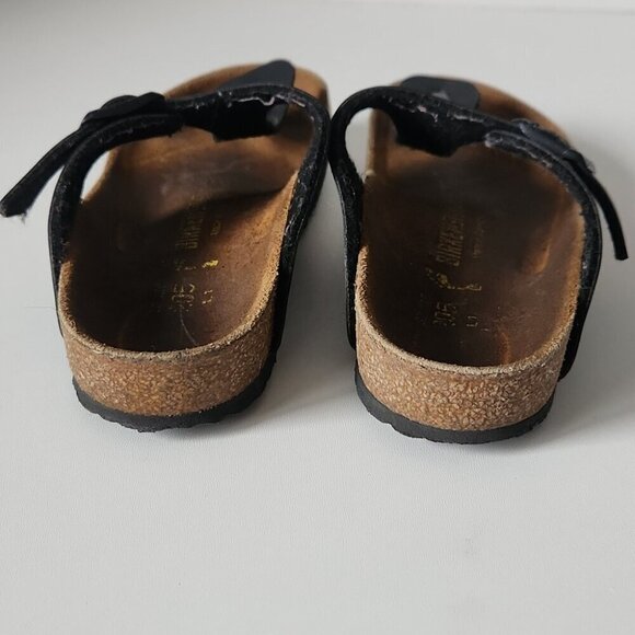 BIRKENSTOCK | Gizeh sandals thong black kids sz 13.5 - Picture 3 of 4
